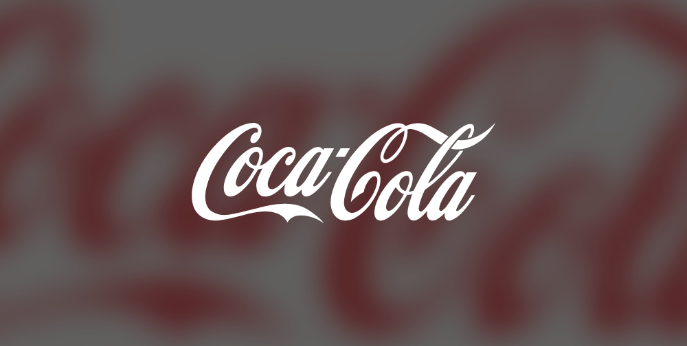 white coca cola type