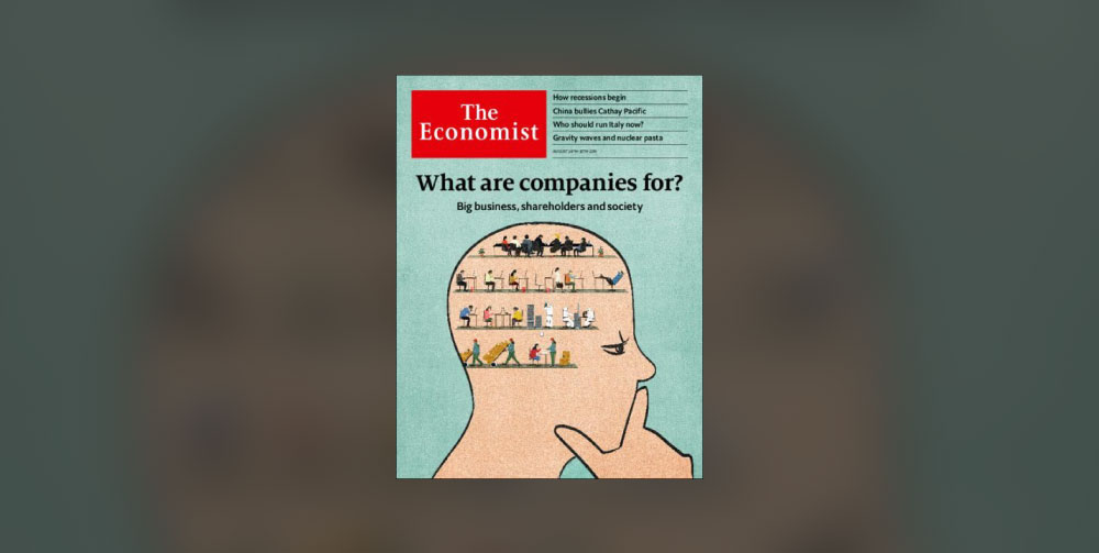 front cover of economist magazine