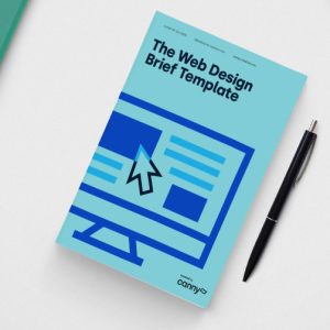 The Web Design Brief Template resource cover