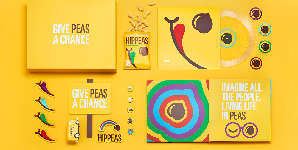 yellow Hippeas product packaging