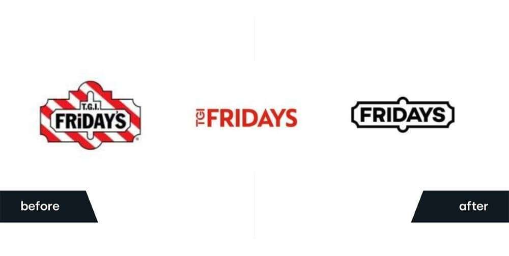 TGI Fridays Rebrand