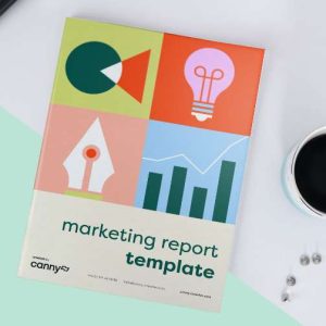 The Marketing Report Template resource cover