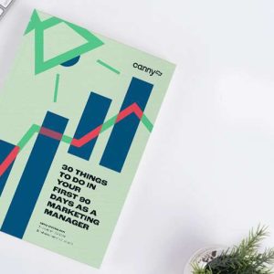 30 Things To Do in Your First 90 Days as a Marketing Manager resource cover