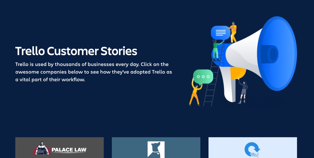 screenshot of Trello marketing kit