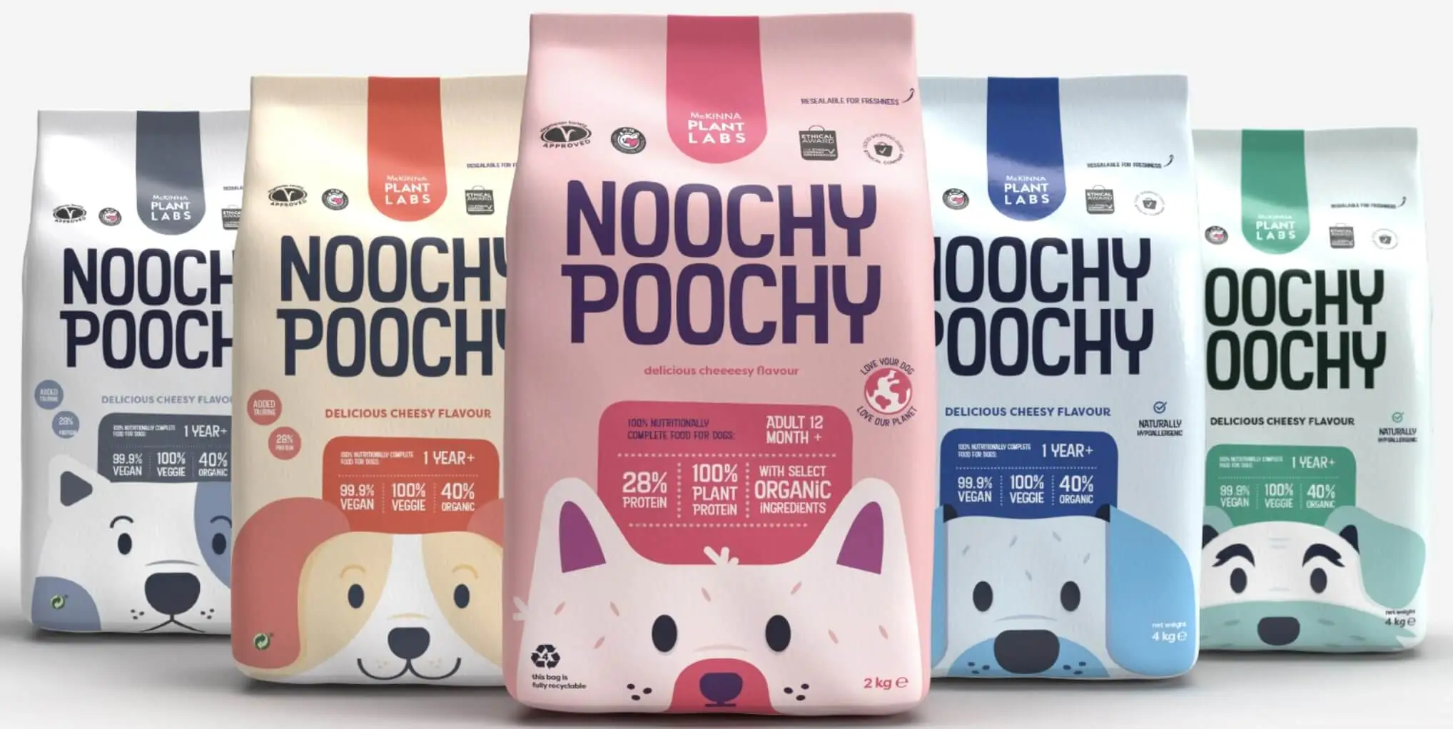 Noochy Poochy product packaging