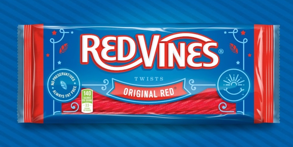 red vines packaging