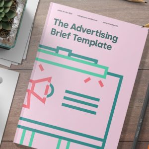 The Advertising Brief Template resource cover