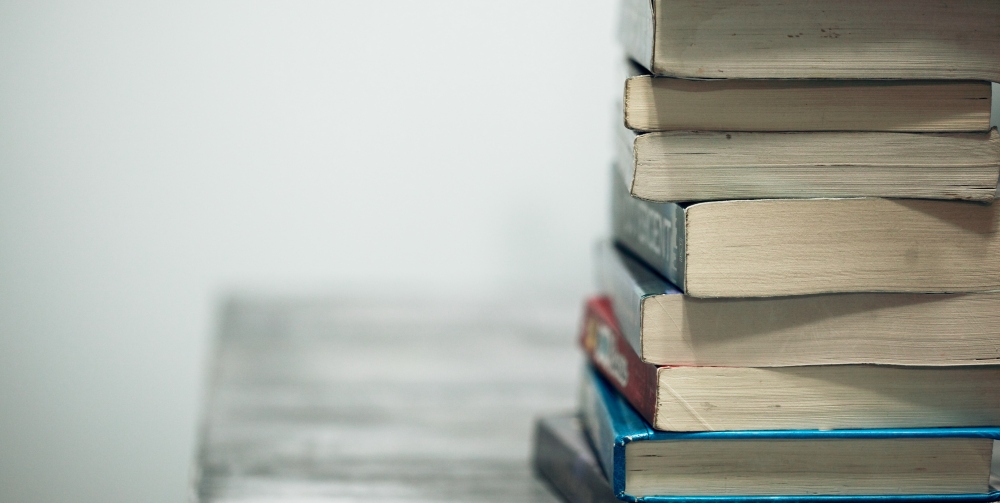 pile of books