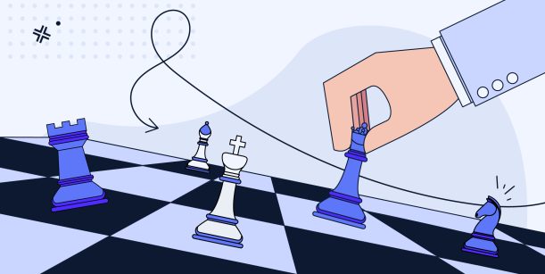 Brand Growth Strategy Insights chess board