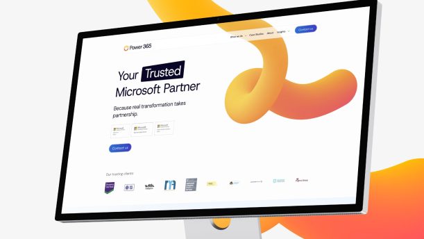 Power 365 Homepage on a Desktop Screen