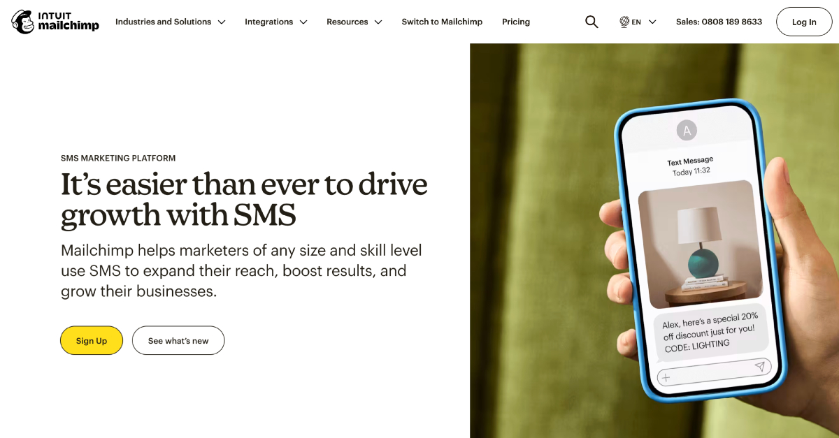 Mailchimp Website