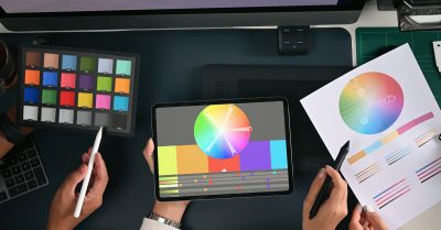 Reviewing colours for a brand audit